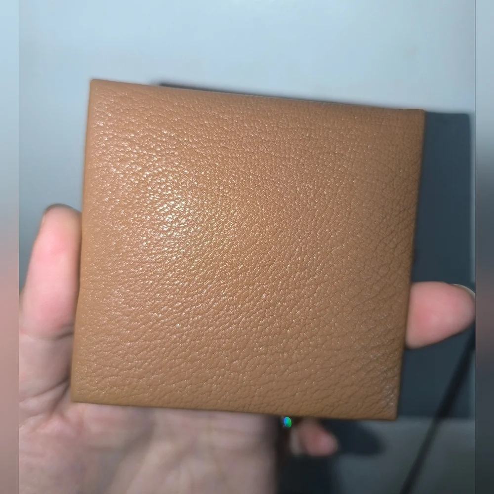 Hermès Bastia Change Purse In Quebracho Chevre Mysore Goatskin - Picture 5 of 17